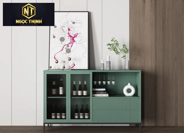 TỦ ĐỰNG NGỌC THỊNH GỖ TỰ NHIÊN MÀU SÁNG